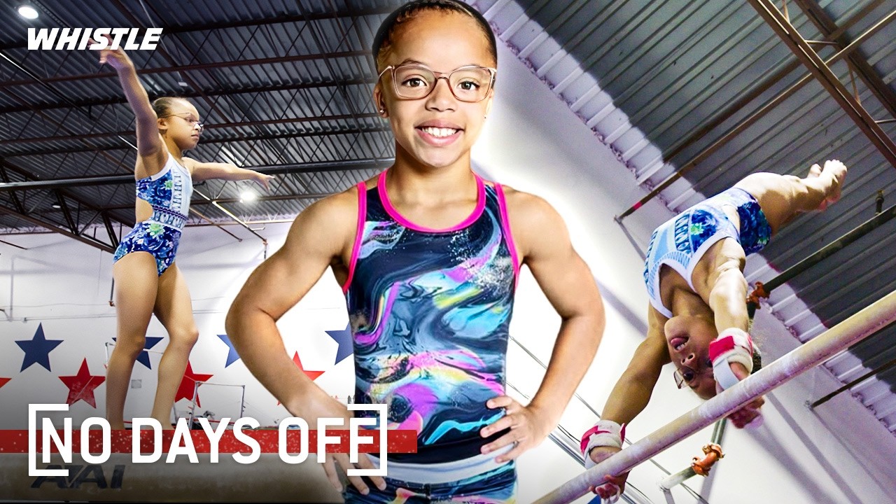 Video thumbnail for 9-Year-Old Gymnast Might Be The Next Simone Biles?