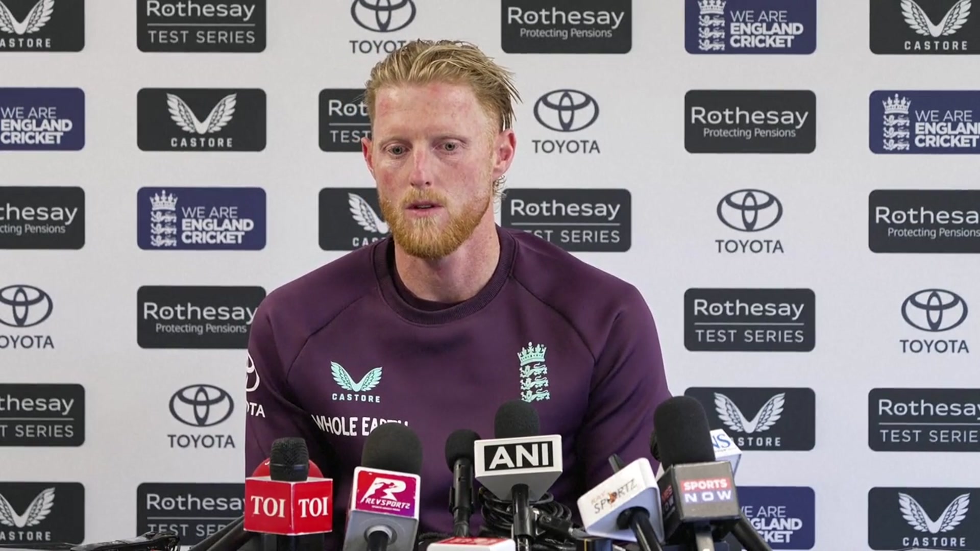 'Video thumbnail for 'It just wasn't meant to be' - Stokes after India 4th test draw'
