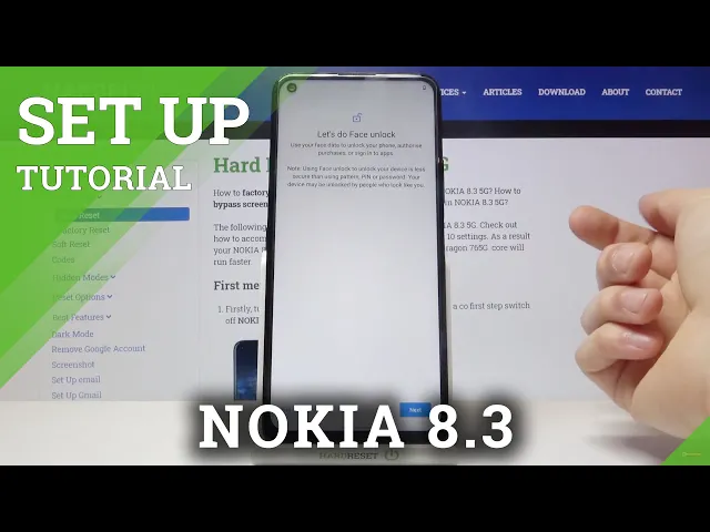 Video thumbnail for Set Up NOKIA 8.3 – Activation & Configuration Process