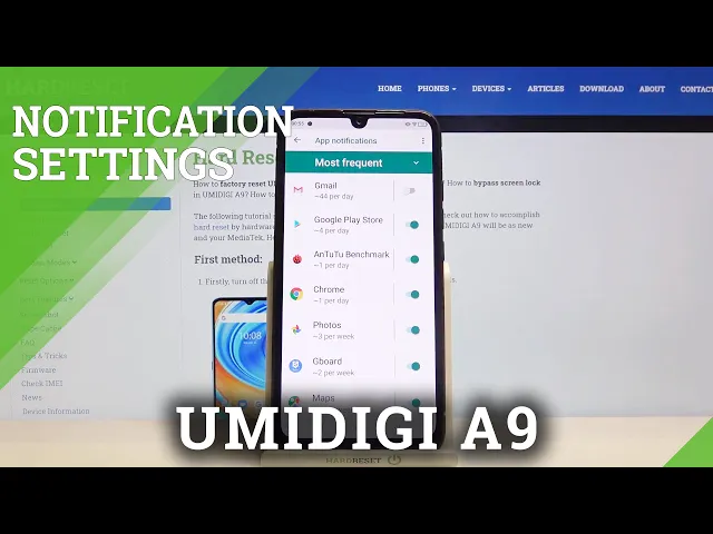 Video thumbnail for UMIDIGI A9 and Notification Customization - Manage Notifications