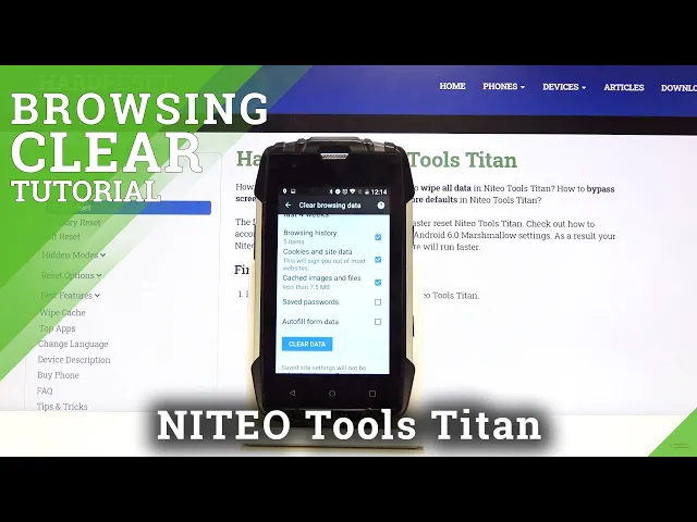 Video thumbnail for How to Clear Browsing Data on Niteo Tools Titan – Delete Browsing History and Cookies