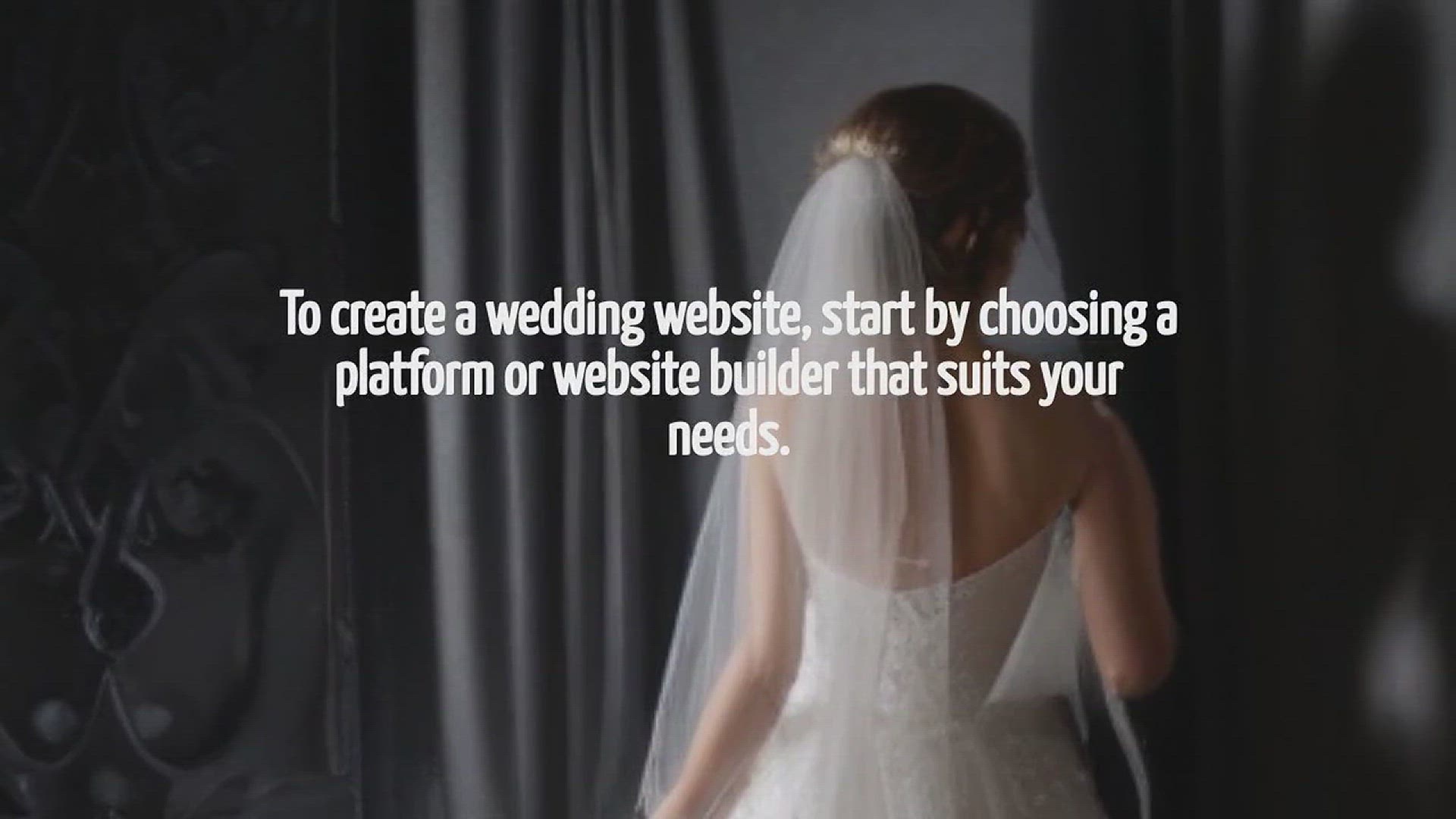 Video thumbnail for How To Make Wedding Website