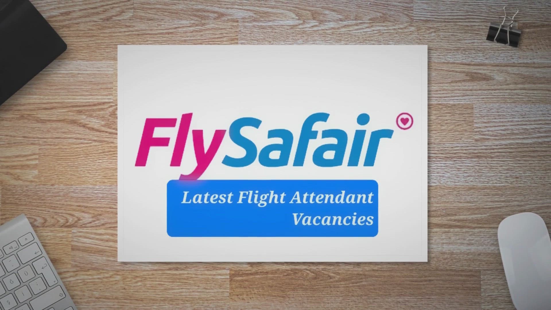 Video thumbnail for FlySafair Flight Attendants