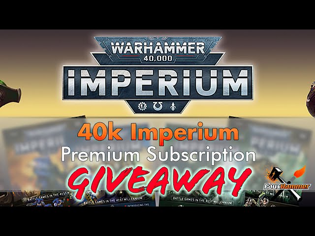 Video thumbnail for WINNER ANNOUNCEMNET - Warhammer Imperium Giveaway