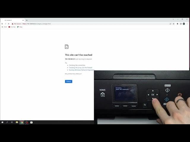 Video thumbnail for How to Reset Admin Password on Canon MG5700 series Bypass Admin password on Pixma MG5750 Printer
