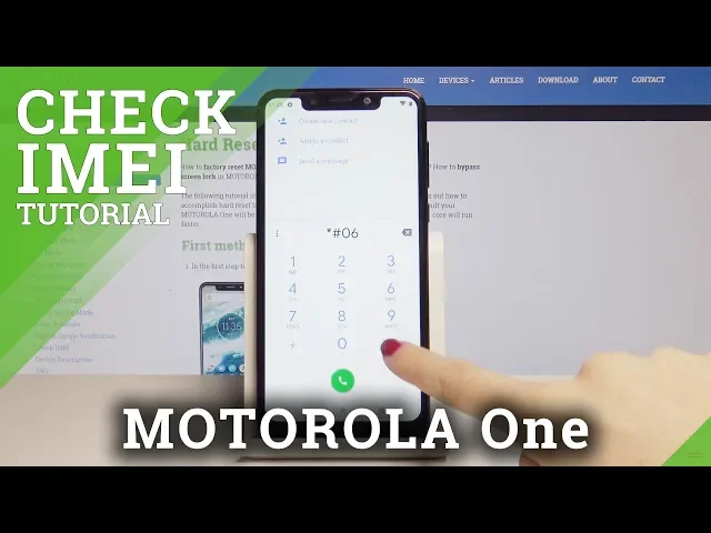 Video thumbnail for How to Check IMEI in Motorola One - IMEI Status