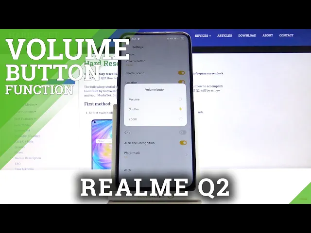 Video thumbnail for How to Change Volume Button Functions on REALME Q2