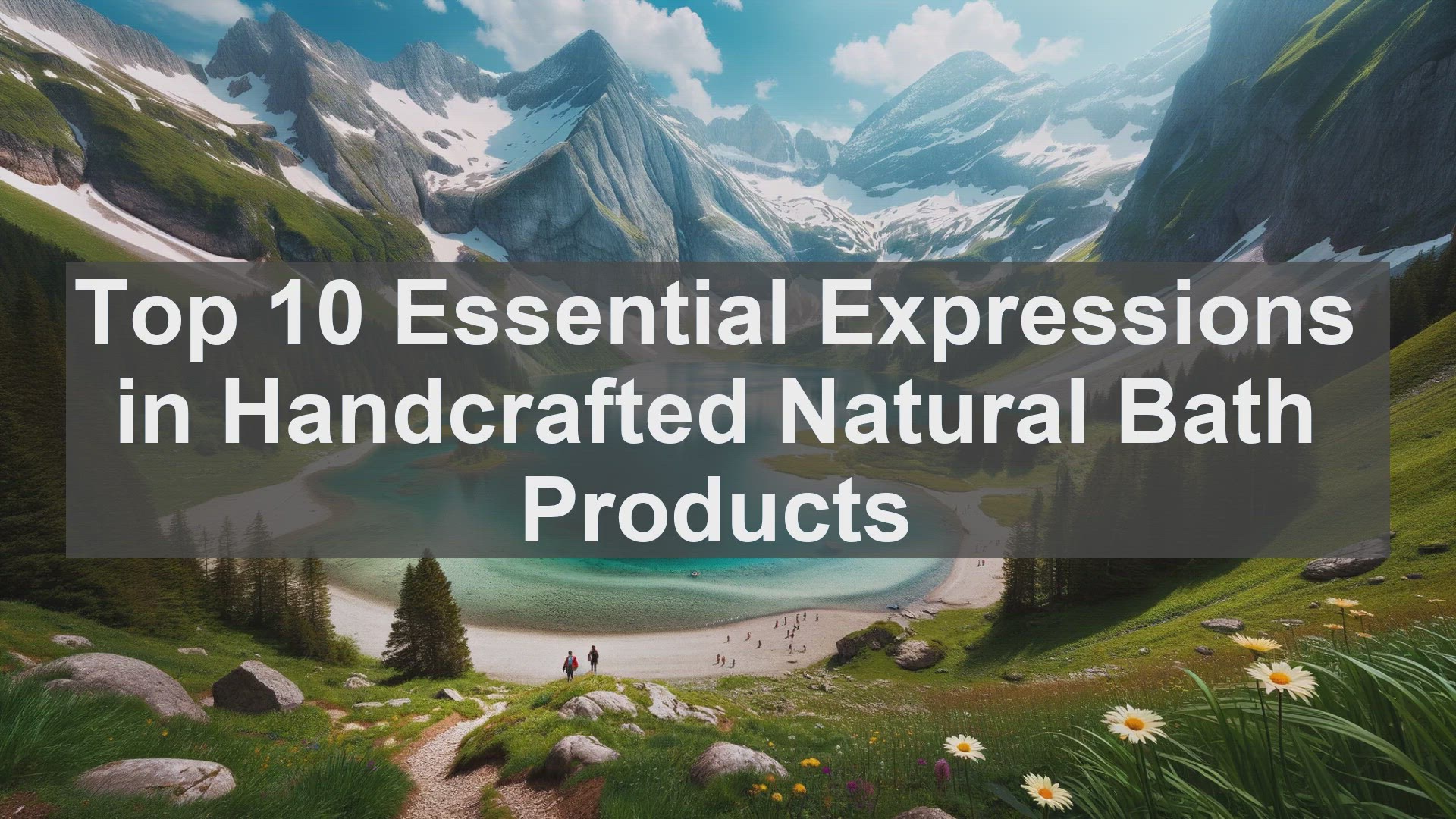 'Video thumbnail for Top 10 Essential Expressions in Handcrafted Natural Bath Products'