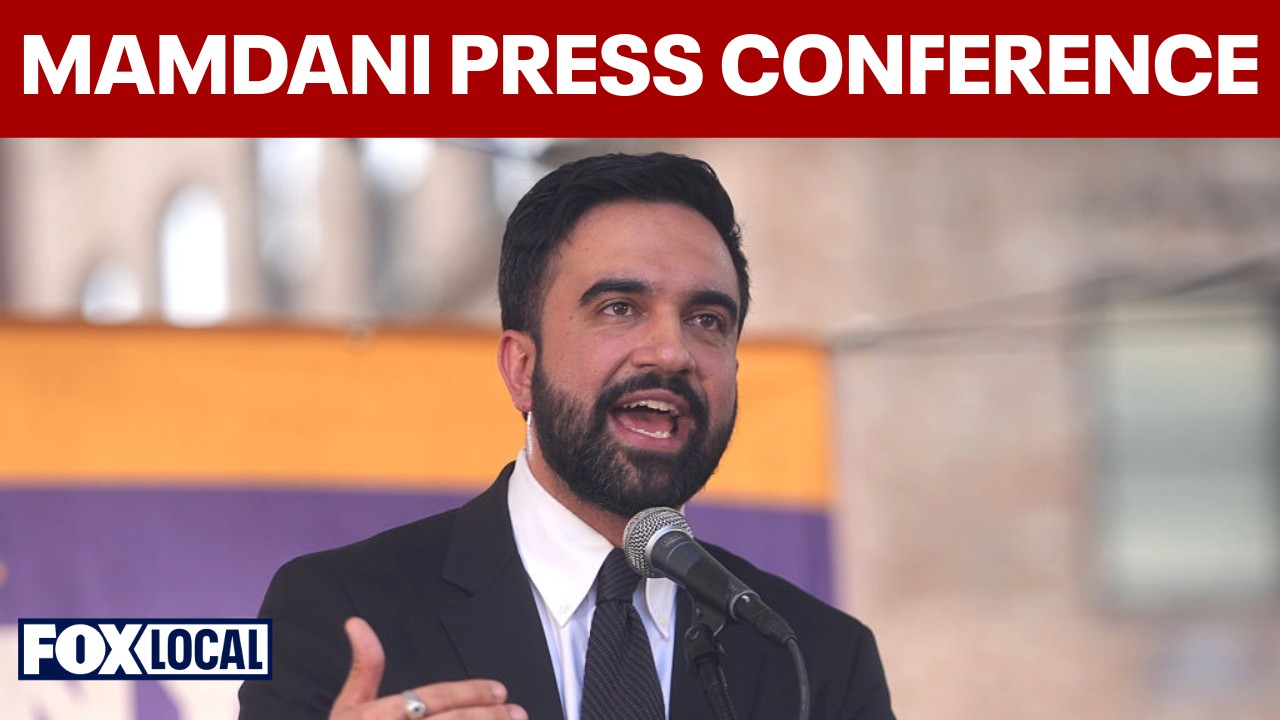 Video thumbnail for FULL: Mamdani unveils child care fund and defends new tax proposals