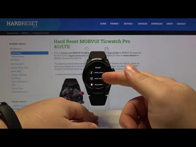 Video thumbnail for How to Change Sound Volume in MOBVOI TicWatch Pro 4G – Personalize Volume