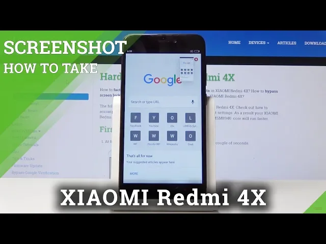 Video thumbnail for How to Take Screenshot in Xiaomi Redmi 4X - Capture Screen