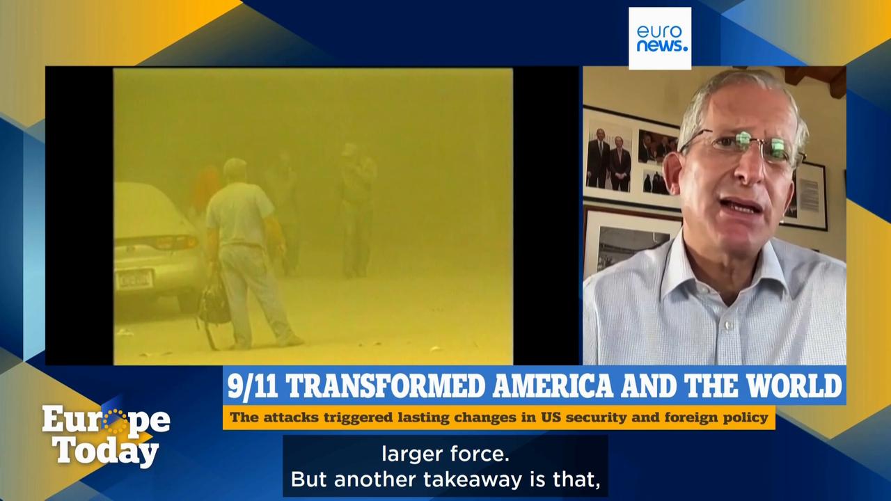 Video thumbnail for Military force 'not enough' to defeat terrorism, former US ambassador says