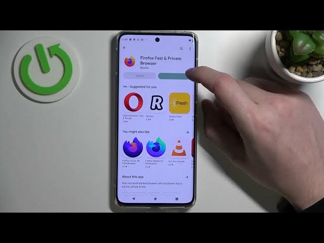 Video thumbnail for How to Download & Install Firefox Browser on MOTOROLA Edge 30 Fusion