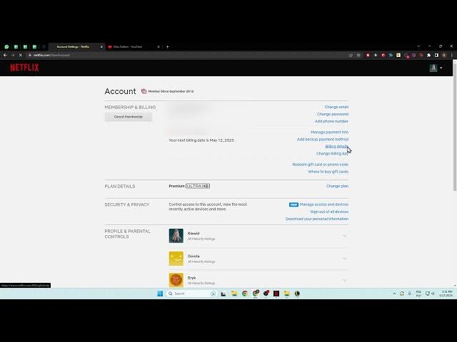 Video thumbnail for How to Check Billing Details on Netflix? #netflix