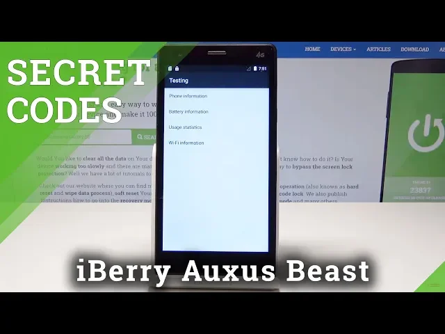 Video thumbnail for CODES IBERRY Auxus Beast - Hidden Info / Test Menu