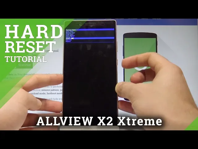 Video thumbnail for How to Hard Reset ALLVIEW X2 Xtreme - Remove Password / Clear eMMC |HardReset.info