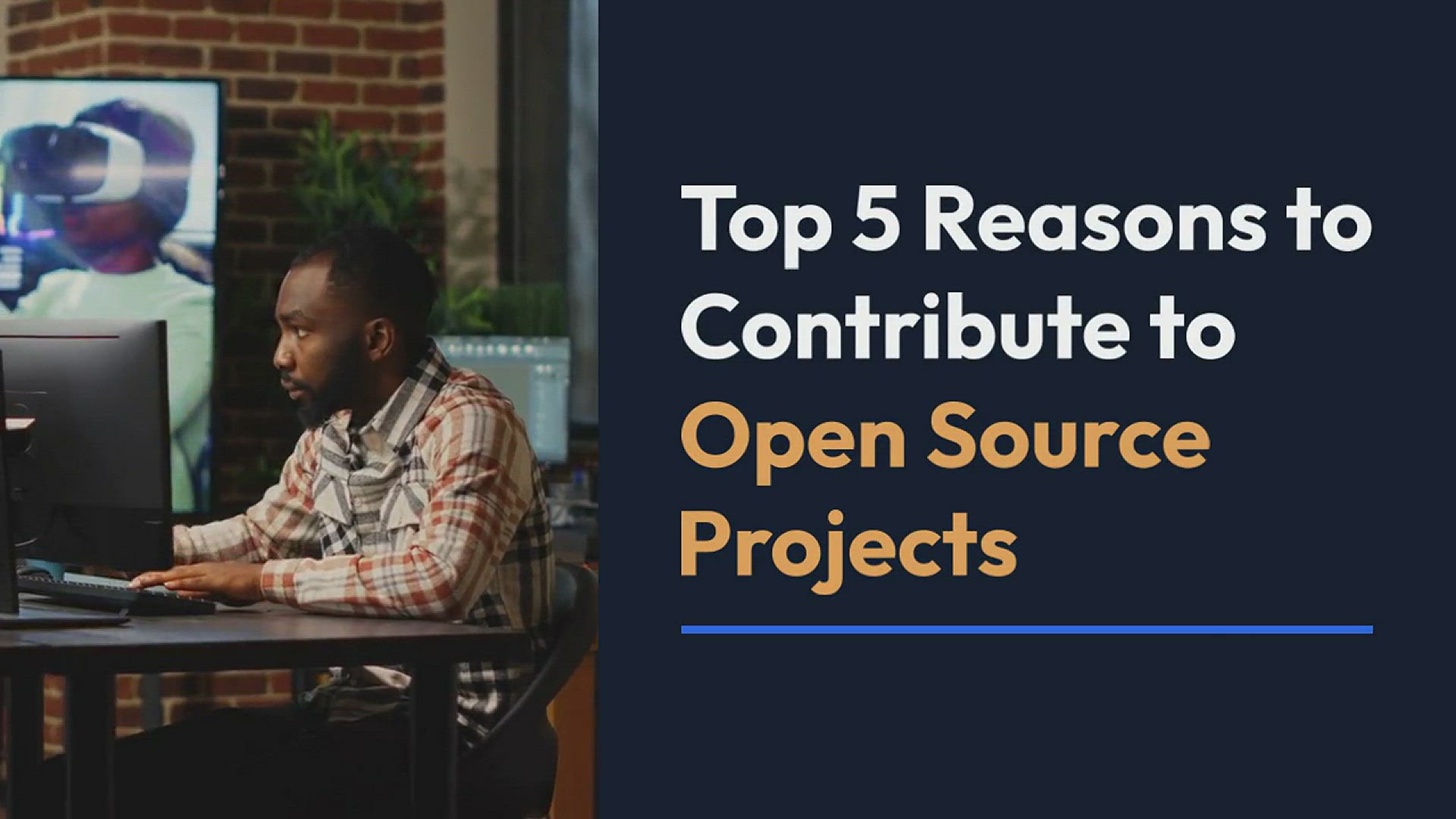 'Video thumbnail for Top 5 Reasons to Contribute to Open Source Project'