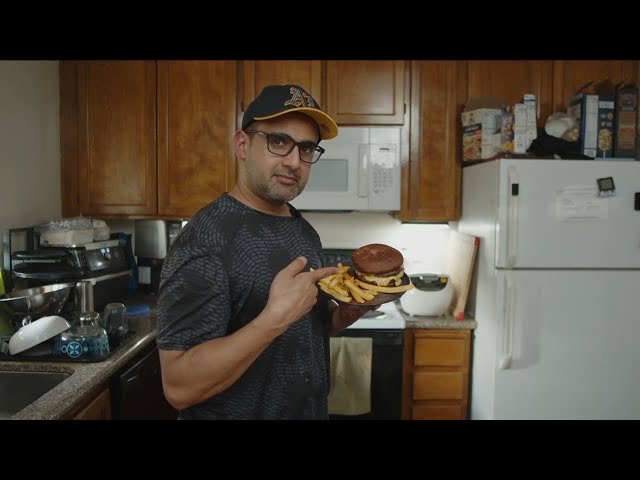Video thumbnail for No Excuses: Double Cheeseburger & Fries in Under 10 Minutes