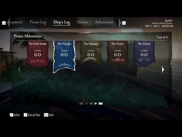 Video thumbnail for How To Check Voyager Level In Sea Of Thieves