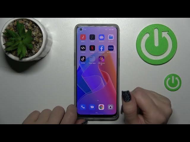 Video thumbnail for OPPO Reno 8 Lite Turn Flashlight One