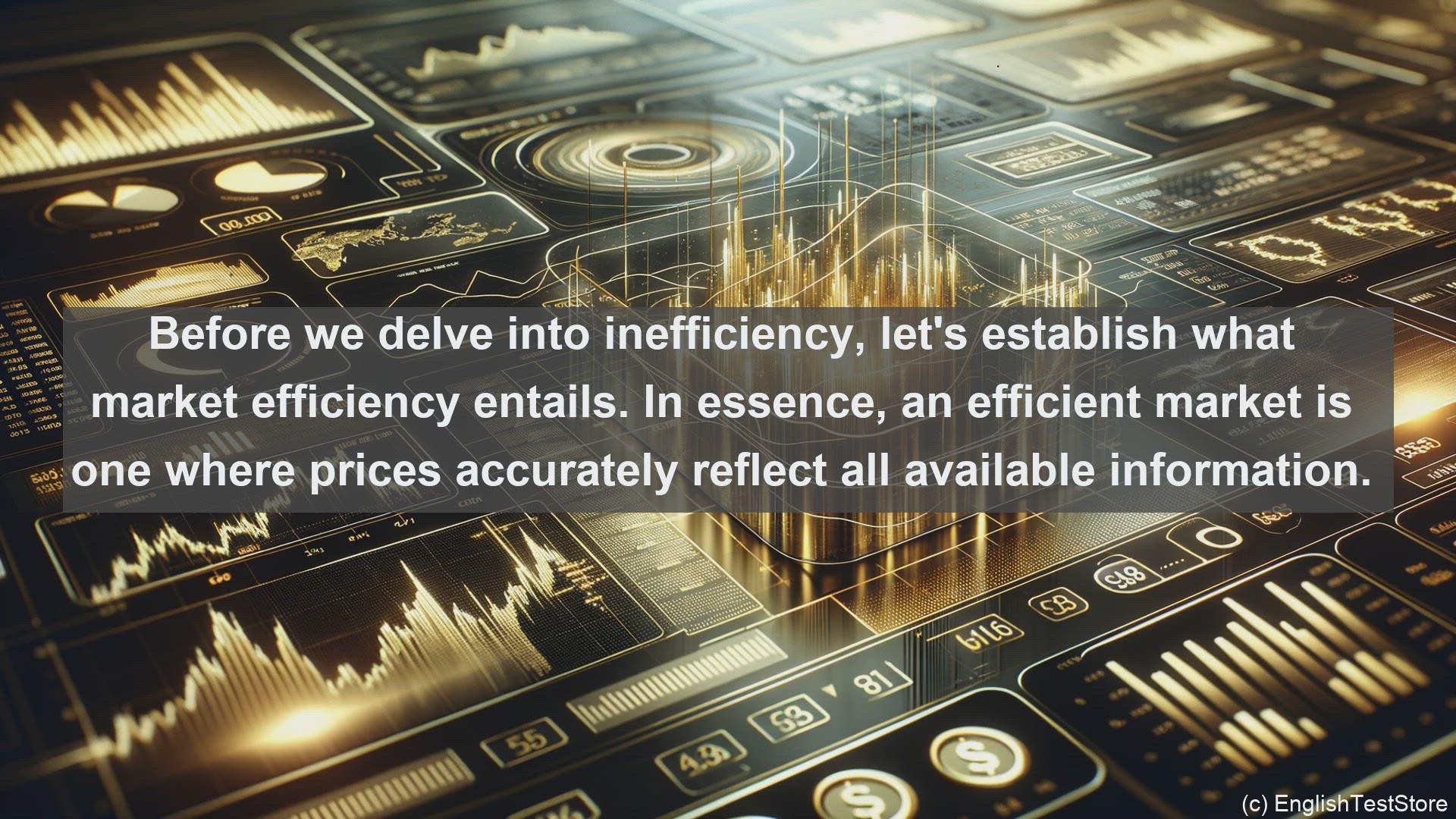 'Video thumbnail for Inefficiency in the market in economics and finance'