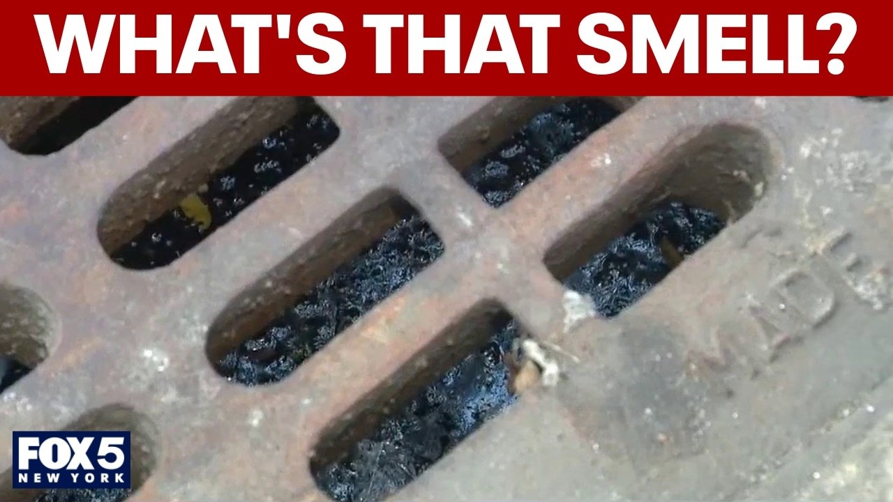 Video thumbnail for People complaining about odor in Brooklyn neighborhood