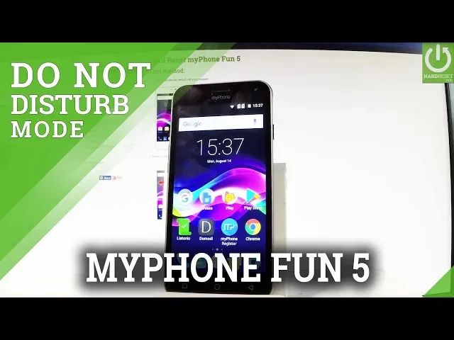 Video thumbnail for How to Allow Do Not Disturb Mode on myPhone Fun 5 - DND Settings