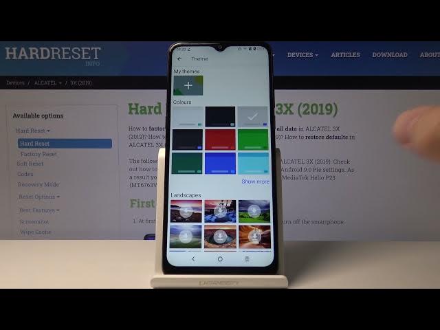 Video thumbnail for How to Change Keyboard Theme on ALCATEL 3X 2019 – Set Up Keyboard Theme