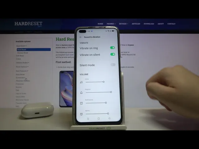 Video thumbnail for How to Locate Sound Settings in Oppo Reno4 Z 5G - Operate Sound Options
