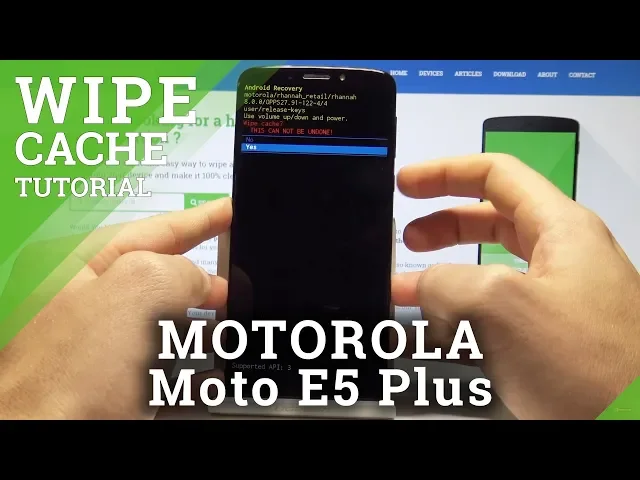 Video thumbnail for How to Wipe Cache on MOTOROLA Moto E5 Plus - Reset Cache Partition