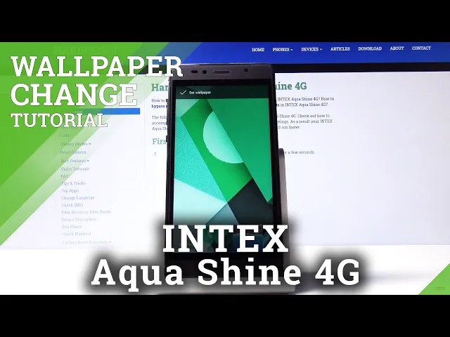 Video thumbnail for How to Change Wallpaper in INTEX Aqua Shine 4G – Update Desktop