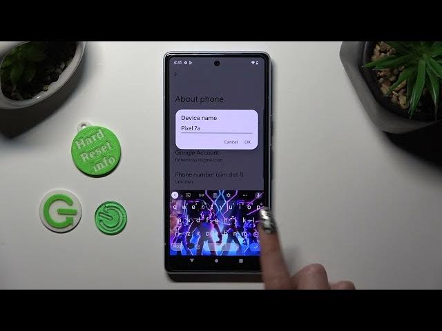 Video thumbnail for How to Set a Custom Device Name on GOOGLE Pixel 7a