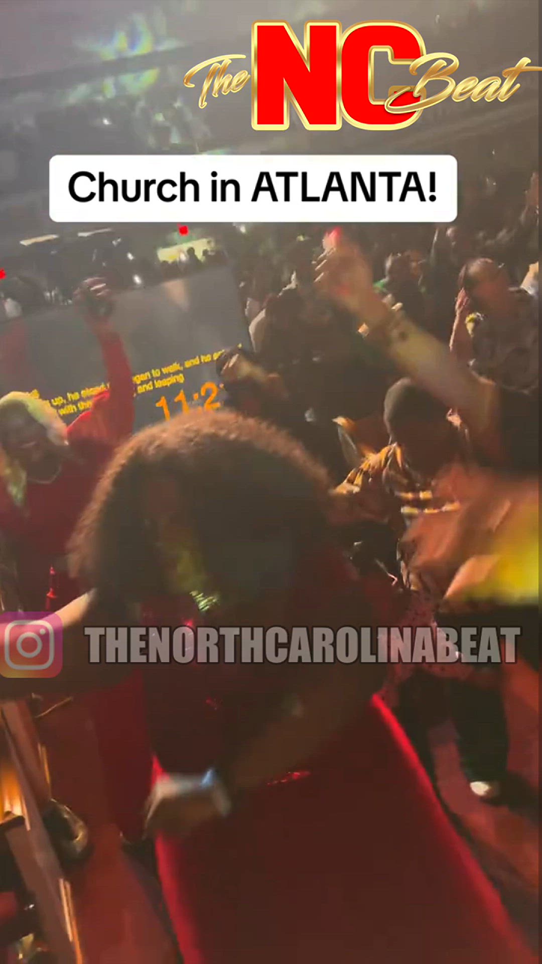 Video thumbnail for Bishop William Murphy church goes to club in NYE service