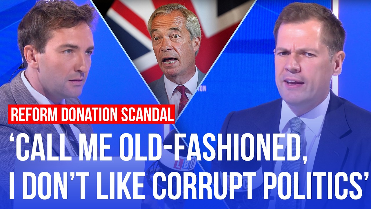 Video thumbnail for Lewis Goodall grills Robert Jenrick over Reform's foreign donation scandal