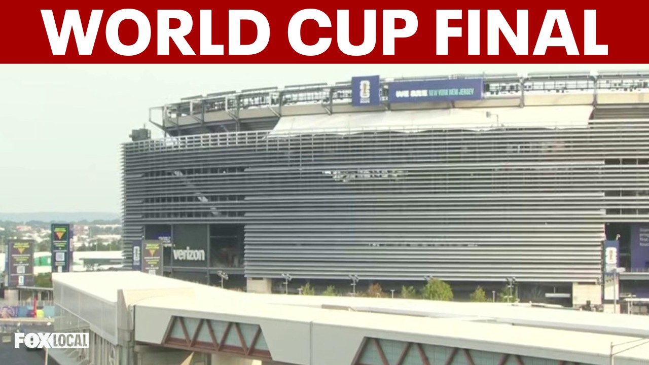 Video thumbnail for World Cup Final kicking off at NY/NJ Stadium on Sunday