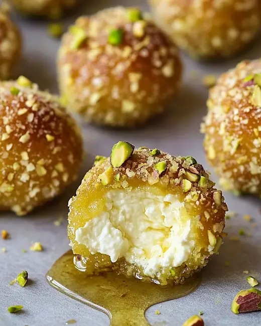Video thumbnail for Creamy Pistachio Cheesecake Truffles – Easy Dessert Recipe