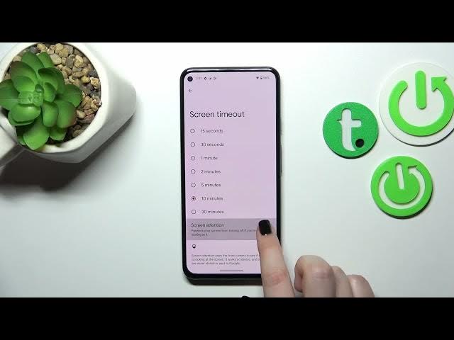 Video thumbnail for How to Change the Screen Timeout Value on the GOOGLE Pixel 5a