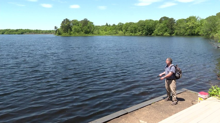 Video thumbnail for Toxic plume reaches Swan Pond, contaminates private wells near former Navy Grumman site