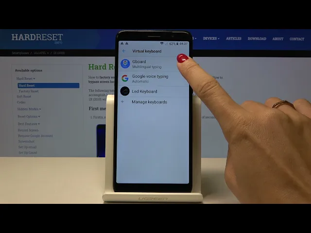Video thumbnail for How to Enable Emoji Suggestions in Alcatel 1X 2019 – Access Typing Settings