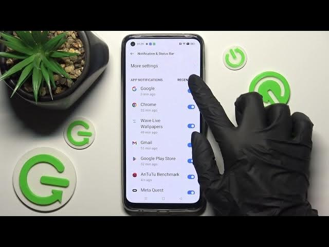 Video thumbnail for How to Turn On / Turn Off App Notifications on a REALME 10 - Manage Notifications for Apps