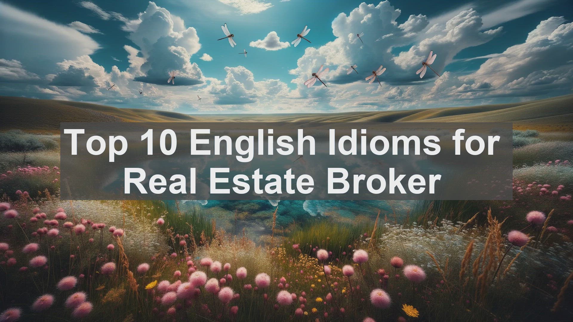 'Video thumbnail for Top 10 English Idioms for Real Estate Broker'