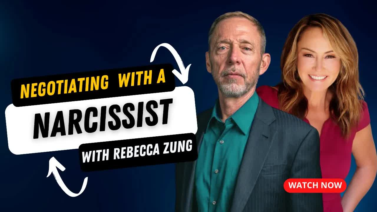 Video thumbnail for Negotiation Mastery: negotiating with narcissists: rebecca zung & chris voss on tactics and boundaries