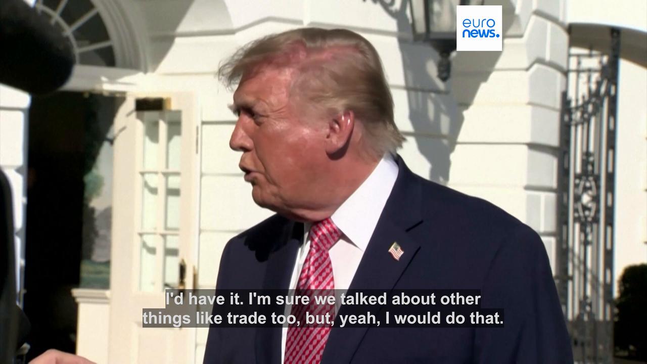 Video thumbnail for Trump says he is ready to meet Putin and Xi in China