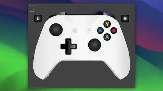 Video thumbnail for Game Controller Tester App on macOS