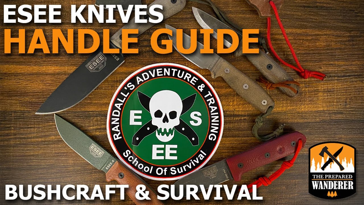 Video thumbnail for ESEE Knives Review of Handles Shapes and Styles for Bushcraft or Survival