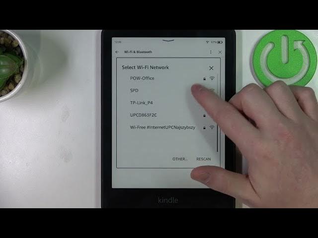 Video thumbnail for Amazon Kindle Paperwhite 11th Generation - How To Connect WiFI Network