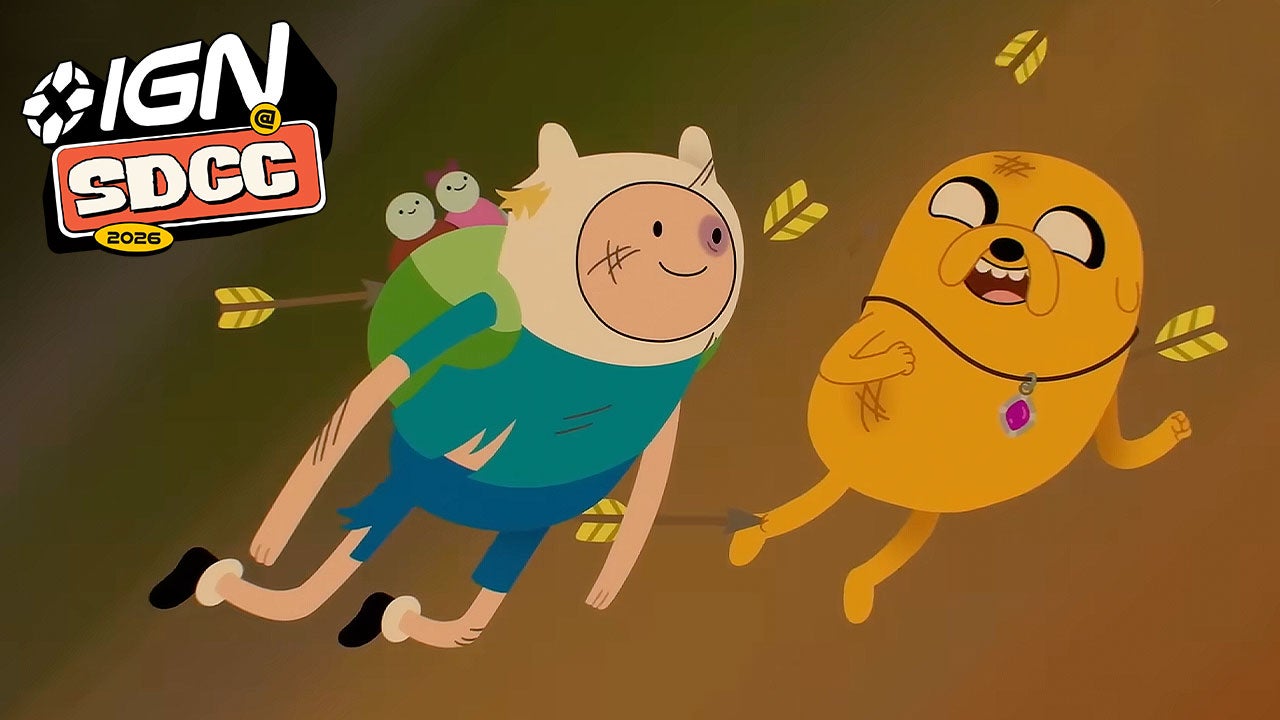 Video thumbnail for Can Adventure Time: Side Quest's Jake and Finn Beat Joker With Farts? | Comic Con 2026