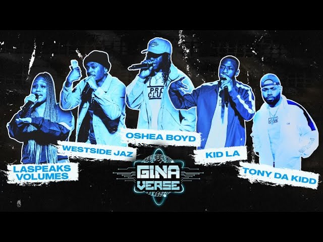 Video thumbnail for GINAVERSE CYPHER 002 - LA SPEAKS VOLUMES | WESTSIDE JAZ | OSHEA BOYD | KID LA | TONY DA KIDD