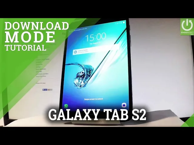 Video thumbnail for SAMSUNG Galaxy Tab S2 DOWNLOAD MODE Tutorial