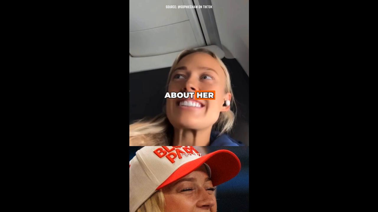 Video thumbnail for Sophie Cunningham Sparks Dating Rumors With Flight TikTok